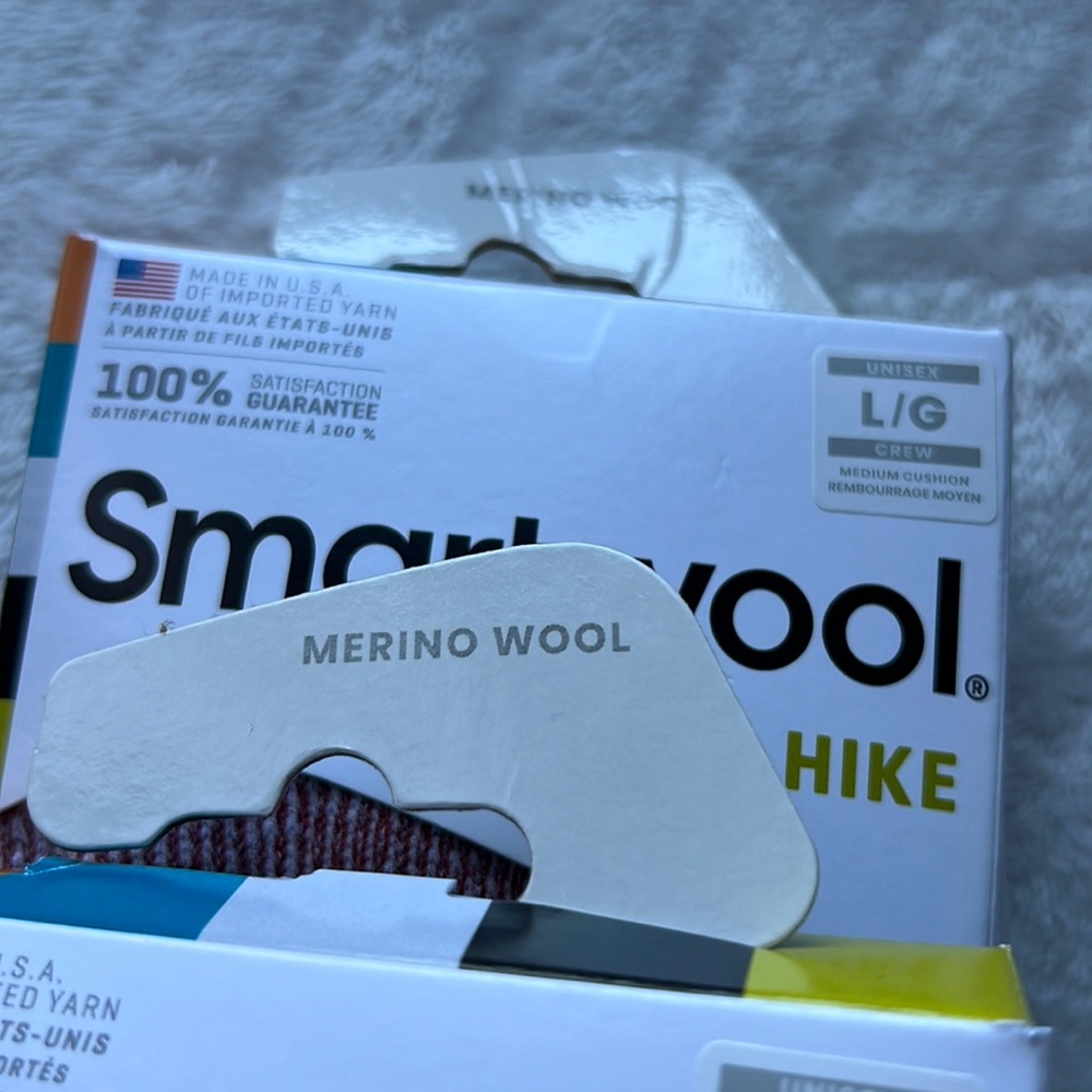 (2) Smartwool Unisex Crew Medium Cushion Hike Socks - Picture 15 of 15